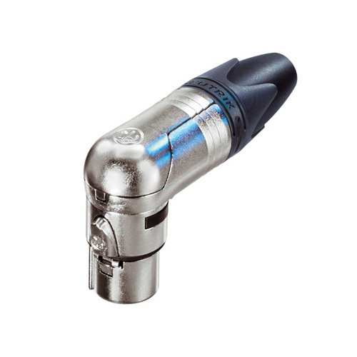 Connettore XLR 3Poli Neutrik ad angolo