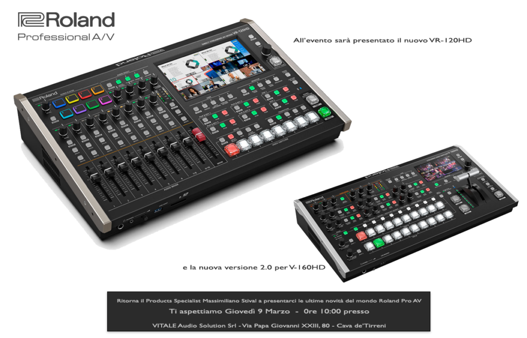 Demo Roland Pro AV