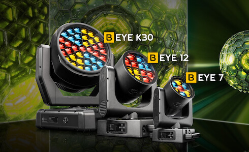 I nuovi Claypaky B-EYE Family